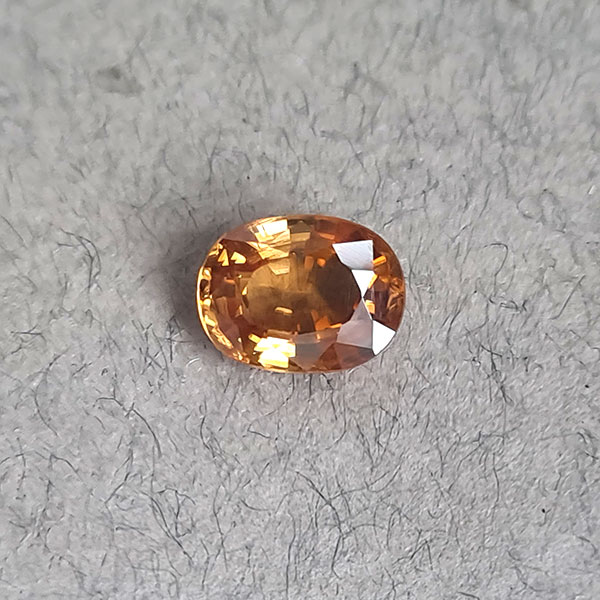 Желтый циркон 2.32ct