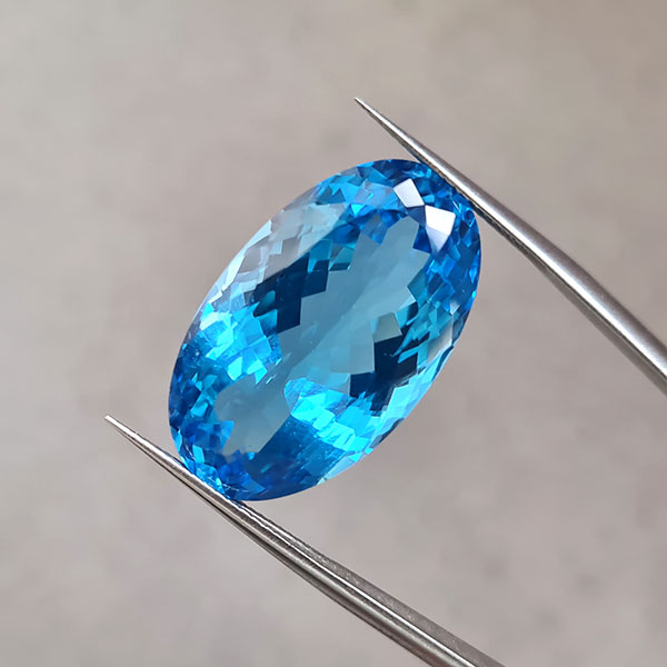 Топаз Swiss Blue 26.96ct